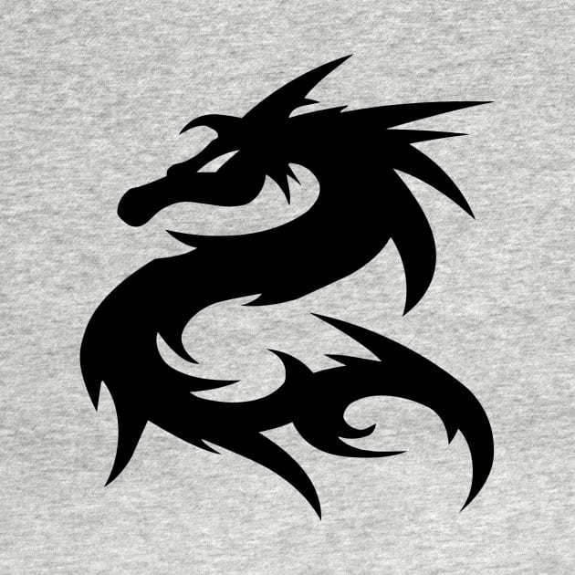 Simple Dragon by linesdesigns